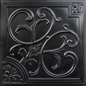 Black Ceiling Tile Design 204