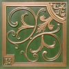 Faux Patina Copper Ceiling Tile Design 204