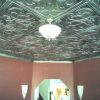 Faux Silver Ceiling Tile Design 204