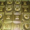 Faux Antique Copper PVC Ceiling Tile Design 112
