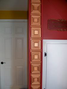 Faux Copper Ceiling Tile Design 153