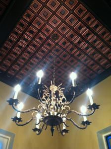 Faux Antique Copper Ceiling Tile Design 153
