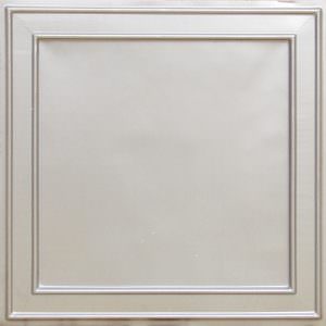 Faux Silver Ceiling Tile Design 207