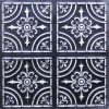 Faux Antique Silver Salvador Ceiling Tile Design 205