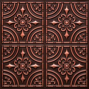 Faux Antique Copper Ceiliing Tile Design 205