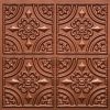Faux Copper PVC Ceiling Tile Design 205