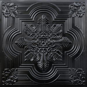 Black PVC Ceiling Tiles Design 206