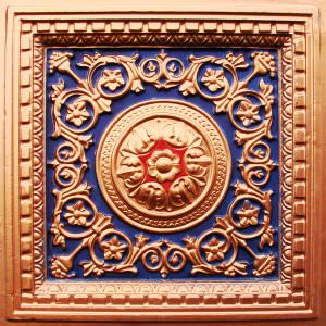 Navy Blue Copper Red Design VC-2