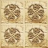 Faux Gold Grape Leaves Ceiling Tile Design 214