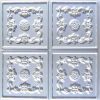 Faux Silver Ceiling Tile Design 130