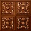 Faux Antique Copper Design 130 Ceiling Tiles