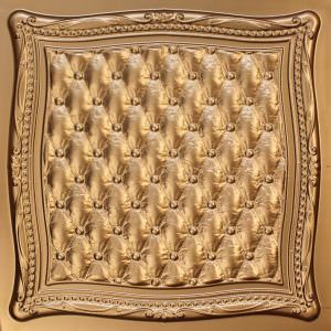 Faux Gold PVC Ceiling Tile Design 230