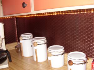 PVC Kitchen Backsplash