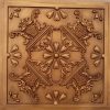 Faux Antique Gold Ceiling Tile Design 25