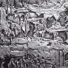 Faux Antique Silver WC-40 Kitchen Backsplash