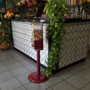 Faux Tin Silver Wall Covering Design 150