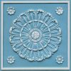 Sky Blue Sandstone Drop In Ceiling Tile Design 151