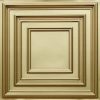 Faux Brass Drop In Ceiling Tile Design 222