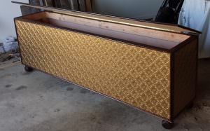 Faux Gold WC-90 PVC Backsplash