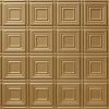 Ceiling Panel Glue Up Faux Brass Design AA 204