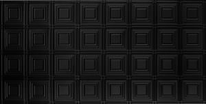 Glue Up Ceiling Panel Black Design AA 204