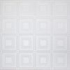 Glue Up Ceiling Panel White Design AA 204