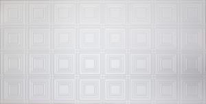 Glue Up Ceiling Panel White Design AA 204