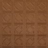 Glue Up Ceiling Tile Faux Antique Copper Design AA 207
