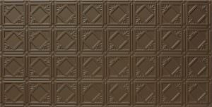 Glue Up Ceiling Tile Faux Bronze Design AA 207