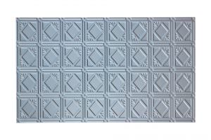 Glue Up Ceiling Panel Silver Design AA 204