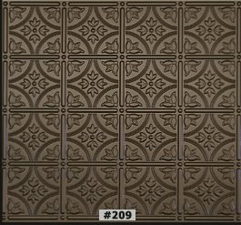 Glue Up ceiling Tile Faux Bronze Design AA 209