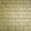 Ceiling Tile Glue Up Faux Brass Design AA 209