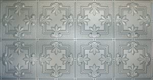 Glue up Ceiling Tile Design AA 321 Nickel