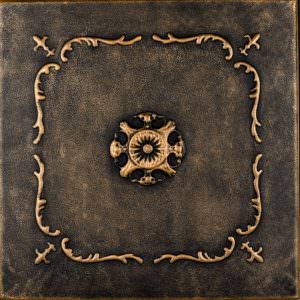 Black Gold Styrofoam Ceiling Tile R 43