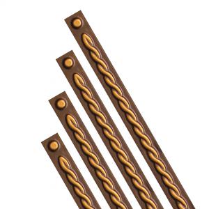 Faux Antique Gold Grid Strips Peel and Stick Design G 3