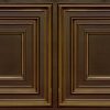 Faux Antique Brass Drop In Grid Ceiling Tiles Design 8222
