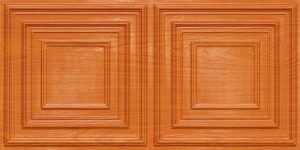 Faux Teakwood Drop In Ceiling Tile Design 8222