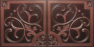 Antique Copper Ceiling Tile Drop In Design 8204