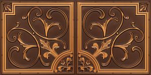 Antique Gold Ceiling Tile Drop In Design 8204