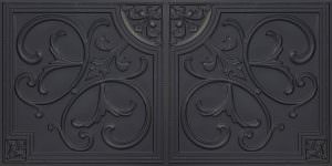 Black Ceiling Tile Drop In Design 8204