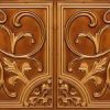 Brushed Faux Gold Ceiling Tile Drop In Design 8204