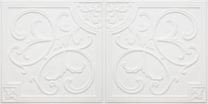 White Matt Ceiling Tile Drop In Design 8204