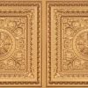 Faux Gold Design 8223 Ceiling Tile