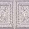 Faux Silver 8223 PVC Ceiling Tile