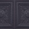 Faux Black Design 8223 ceiling Tile