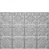 Princess Victoria Kitchen Back Splash Clear Coat Metal Design 0604