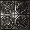 Faux Antique Silver Ceiling Tile Design 108