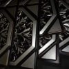 Faux Antique Silver Ceiling Tile Design 108