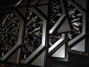 Faux Antique Silver Ceiling Tile Design 108