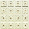 Cream Pearl Gold Ceiling Tile Design 128